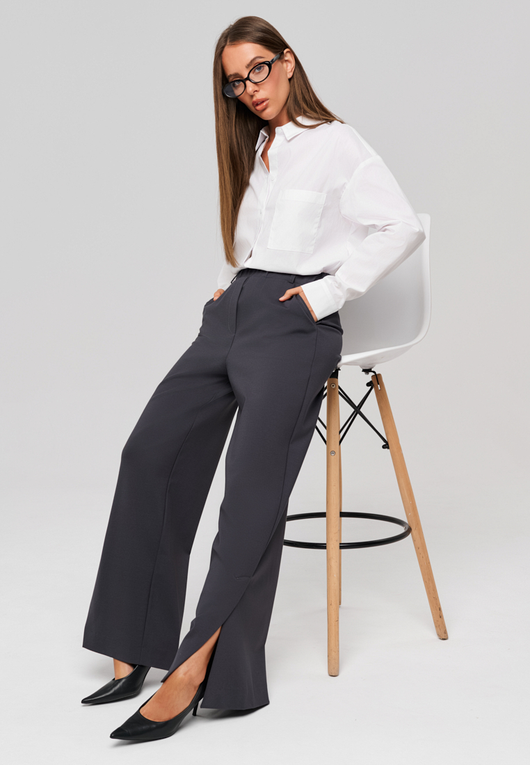 Брюки Stylish AMADEO AWP-5001-серый - фото 5