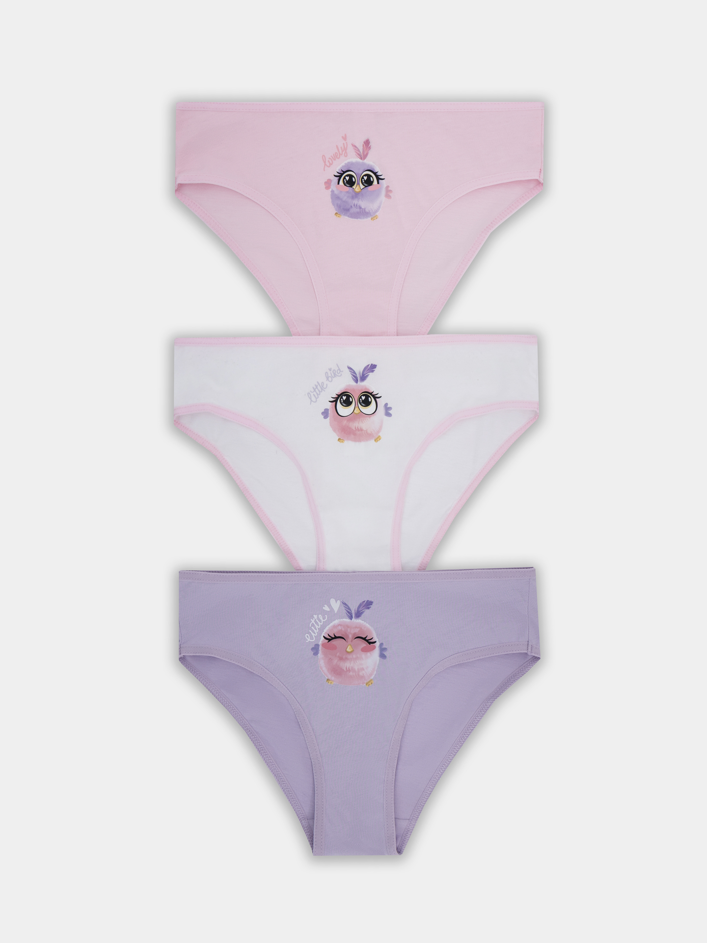 Трусы 3 шт Mark Formelle (Марк Формэль) 417748-3/белый +печать - фото 1