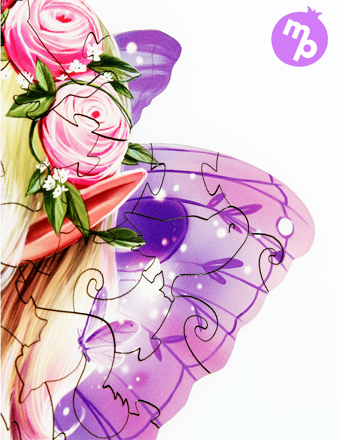 Пазл 1TOY Лесная фея деревянный - фото 8