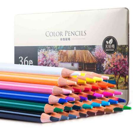 Карандаши цветные Deli 36 шт.