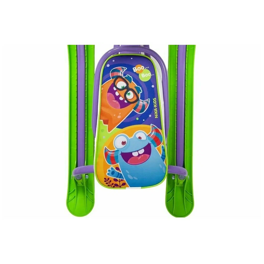 Снегокат NiKA kids Nika TWINY 1+ МИНИ, монстрики - фото 6