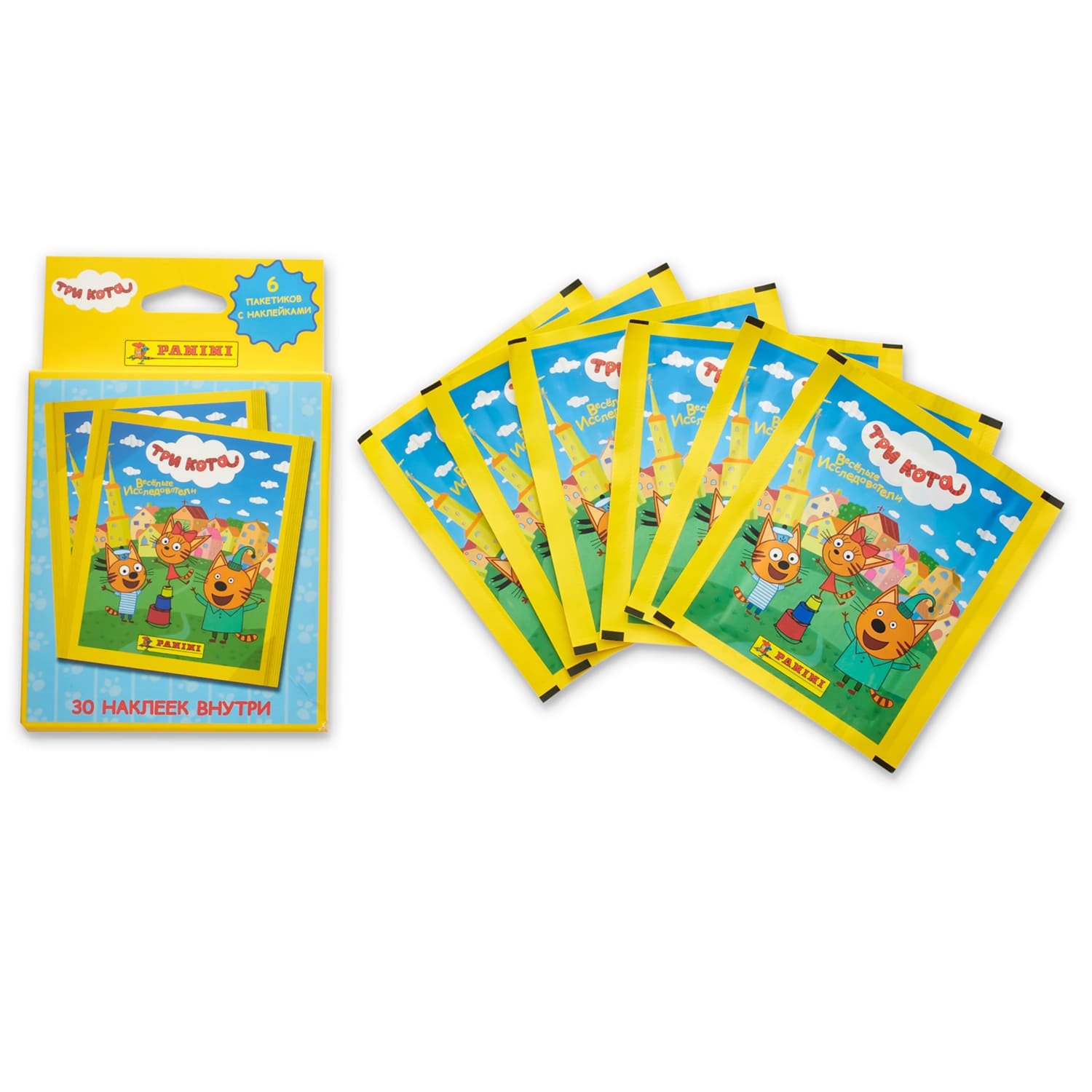 Наклейки Panini Три кота - фото 3