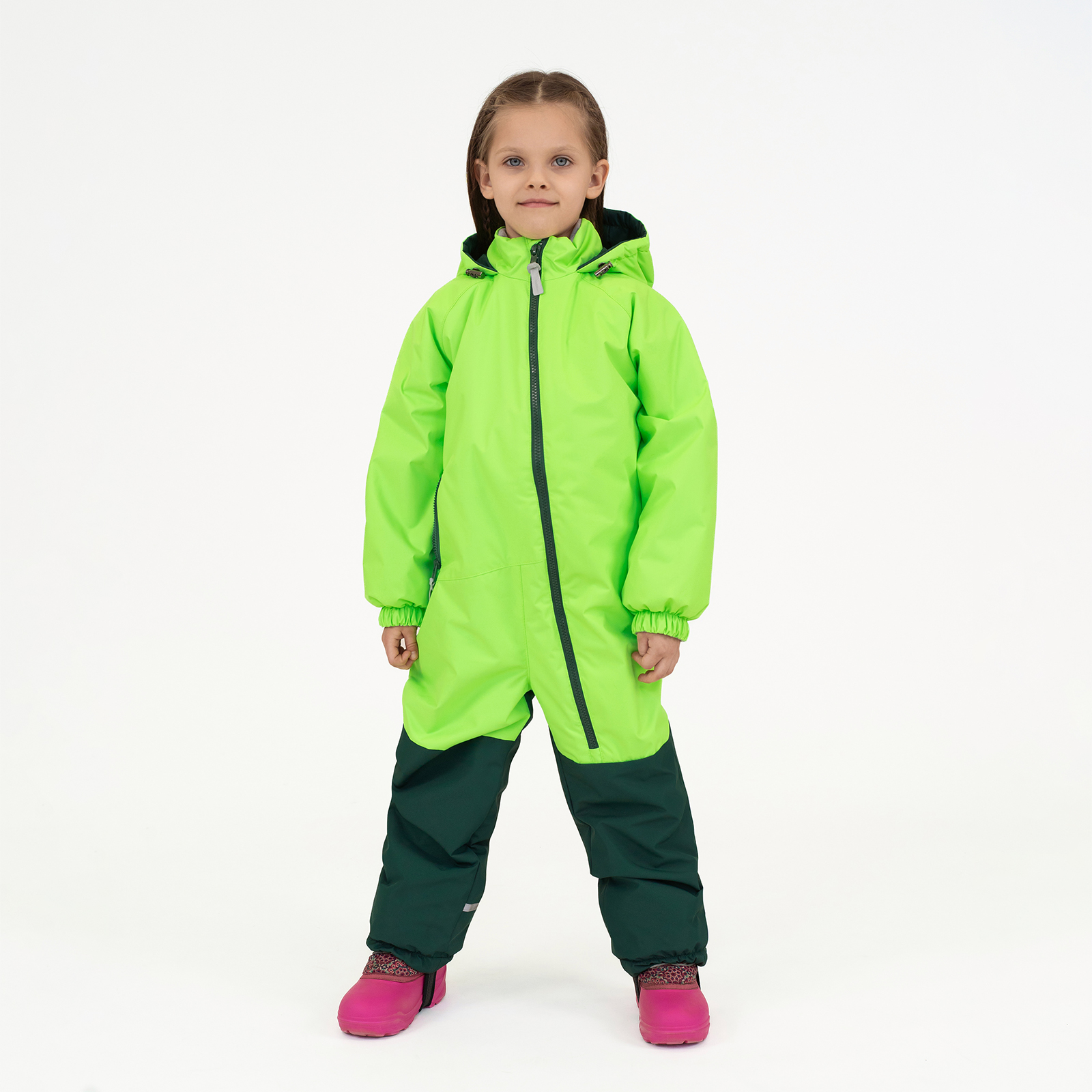 Комбинезон Arctic kids 30-042 зеленый - фото 1