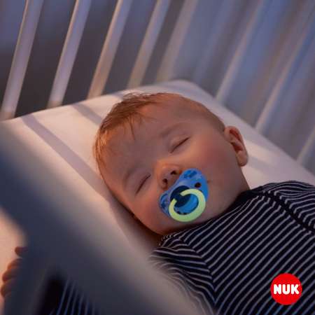 Пустышка Nuk силикон ортодонтическая от 0 мес. 2 шт.