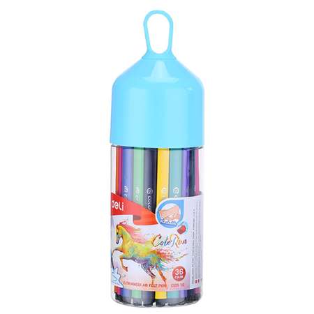 Фломастеры Deli 36 цв.