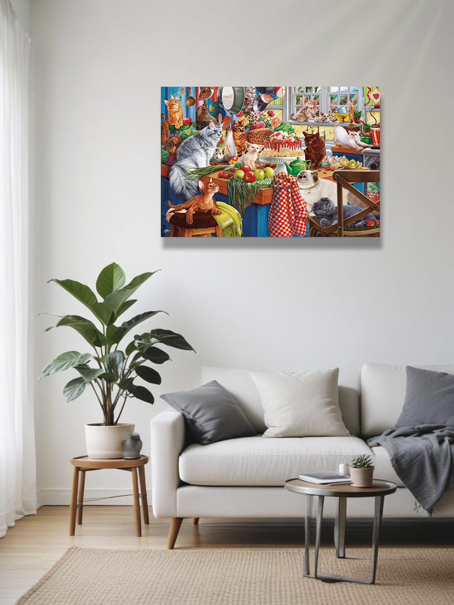 Пазл Рыжий кот классический - фото 3