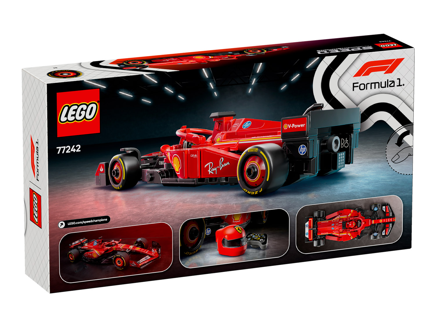 Конструктор LEGO Speed Champions Ferrari SF-24 77242 275 дет. - фото 8