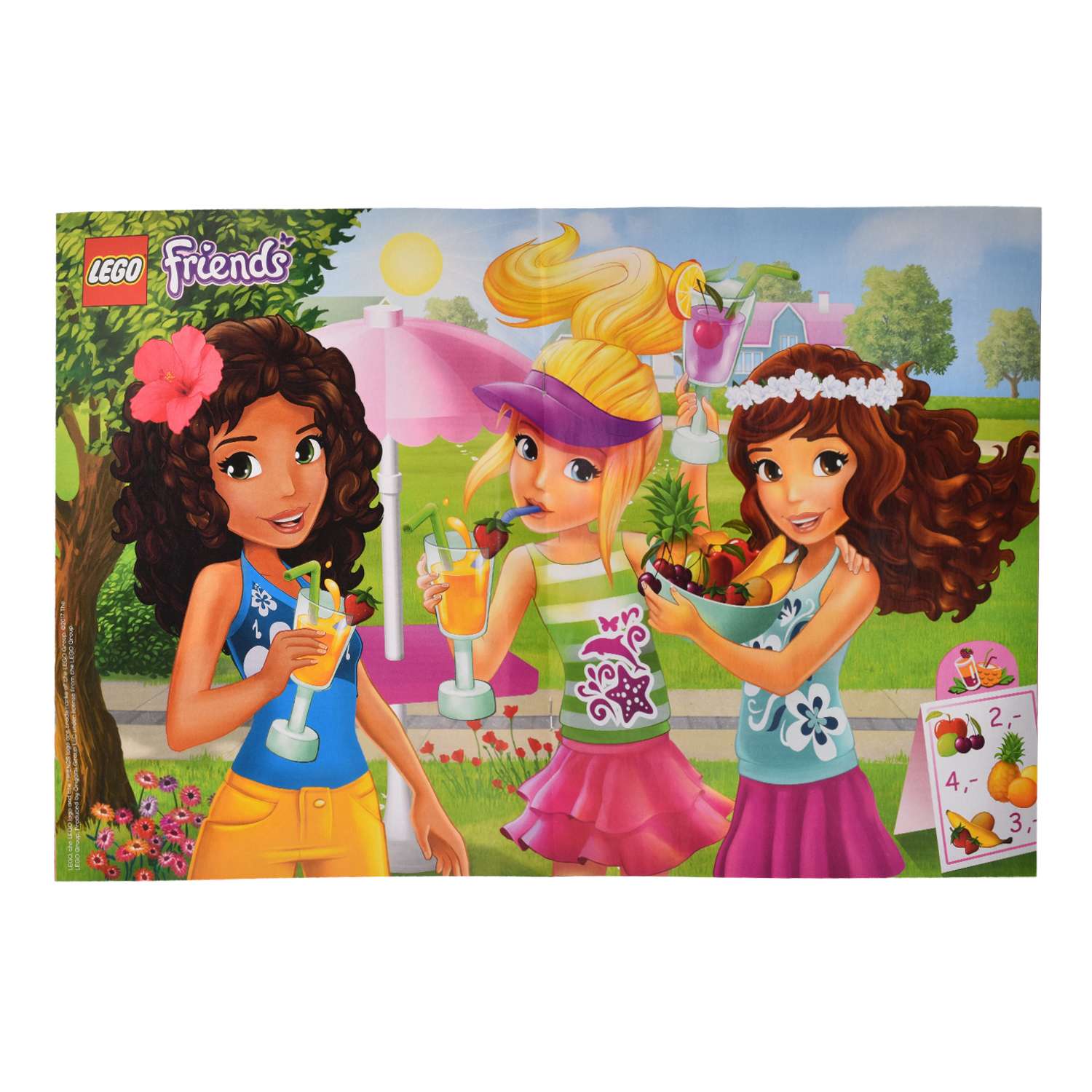 Журнал 2в1 ORIGAMI LEGO Friends - фото 3