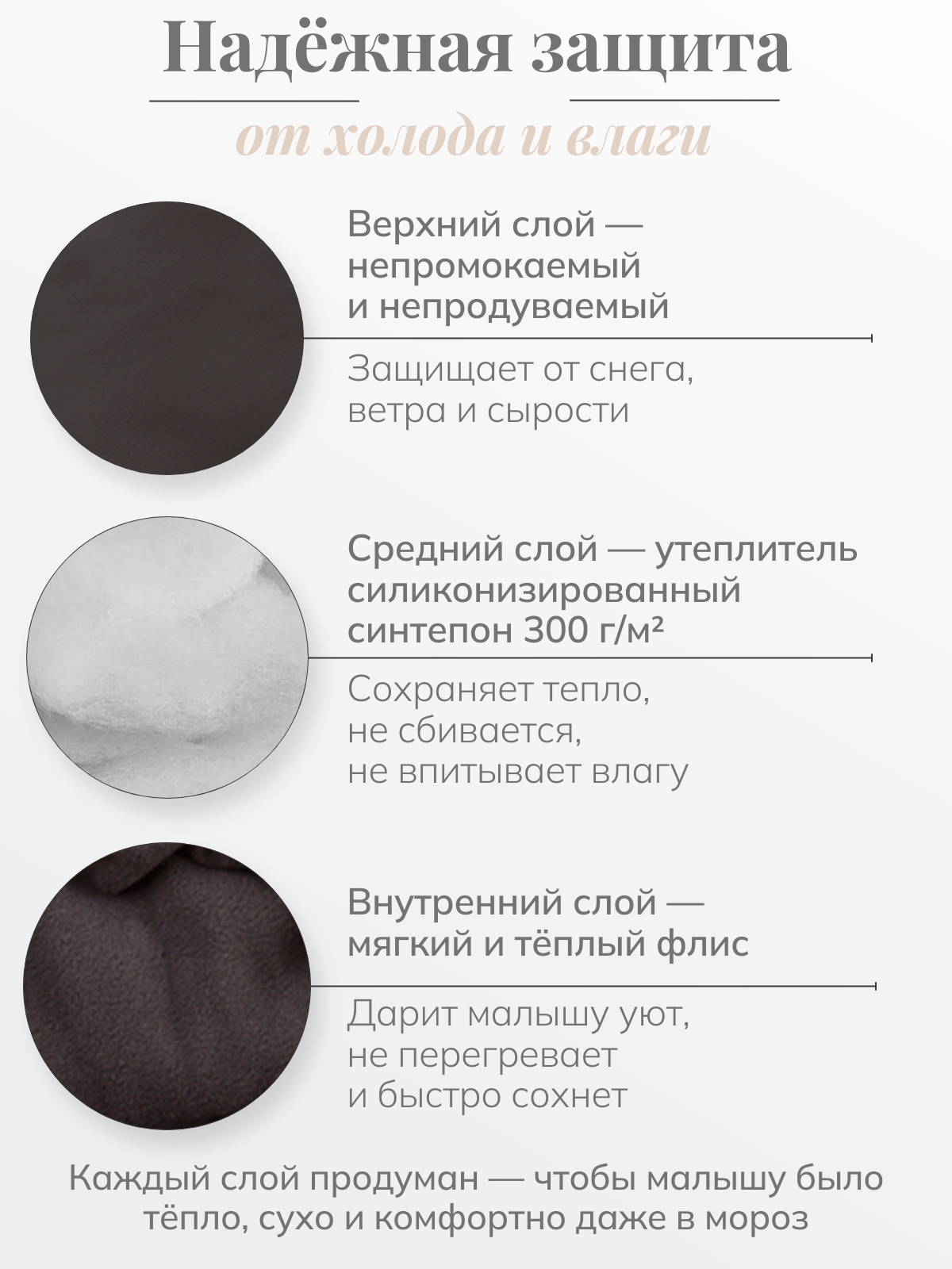 Конверт в коляску Чудо-Чадо Три сезона черный - фото 4