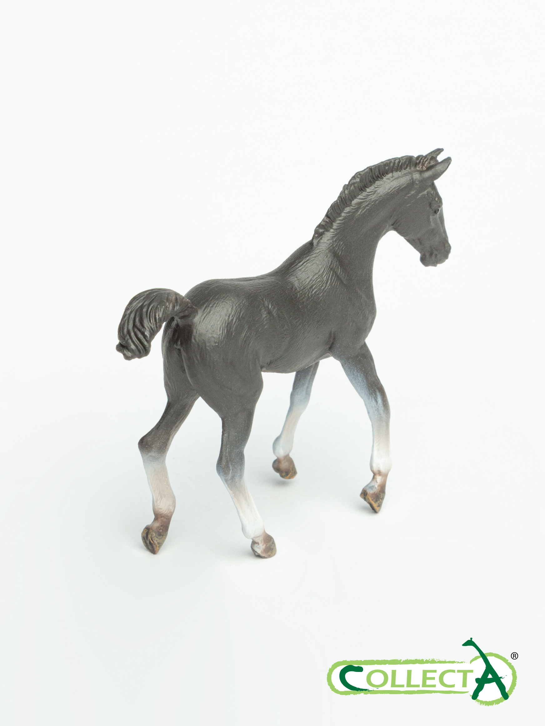 Игровой набор Collecta Жеребёнок Теннессийский чёрный - фото 8
