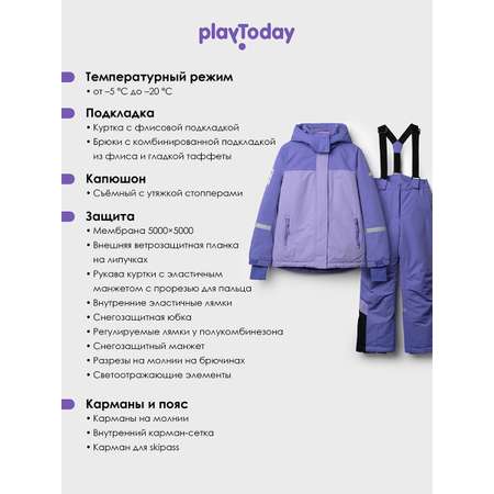 Куртка и брюки PlayToday