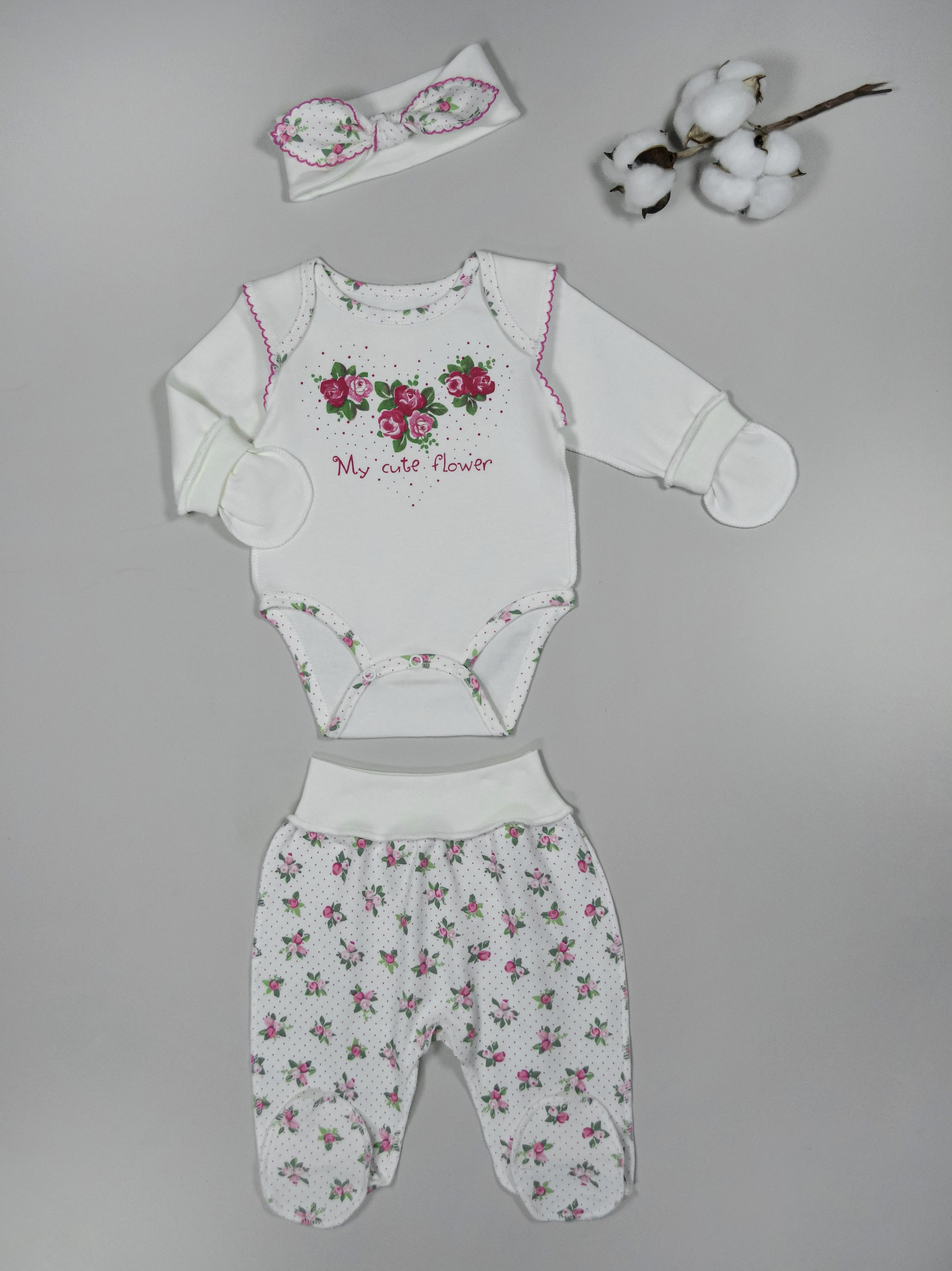 Комплект Шустрая пчелка 21-82702КШРозочкиРозовыеРозочки - фото 2