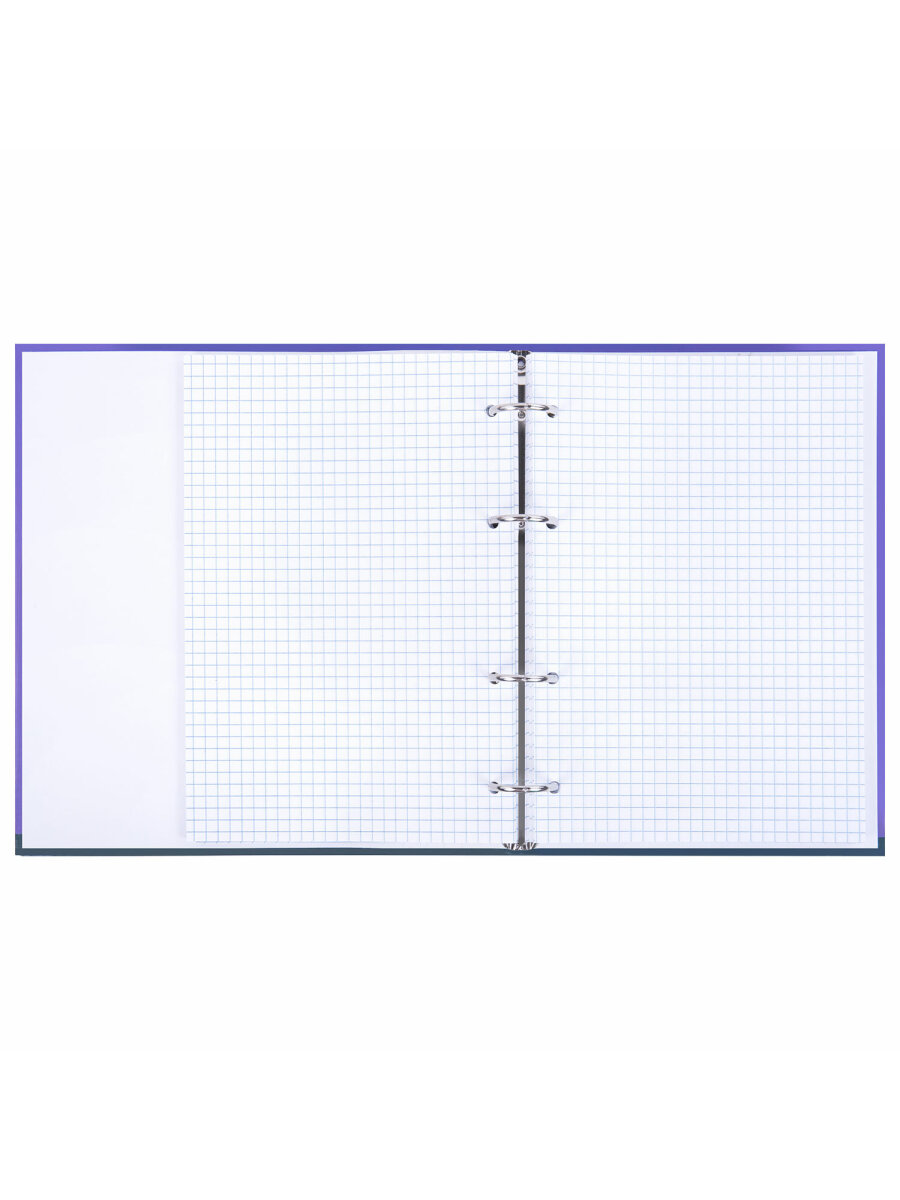 Тетрадь со сменным блоком Brauberg клетка 120 лист. - фото 8
