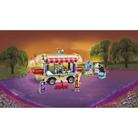 Конструктор LEGO Friends Фургон с хот-догами блочный