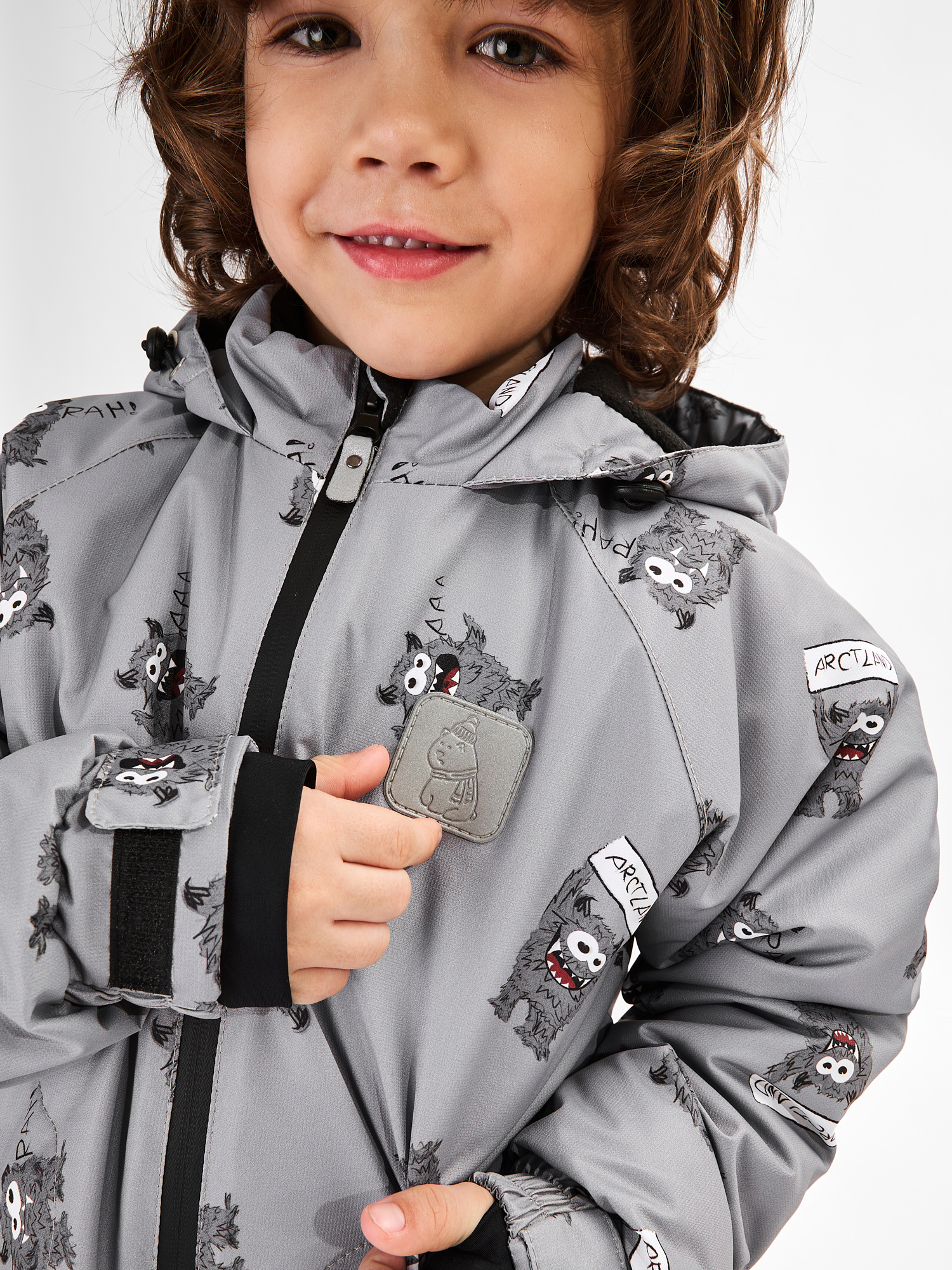 Комбинезон Arctland s720_серый - фото 5