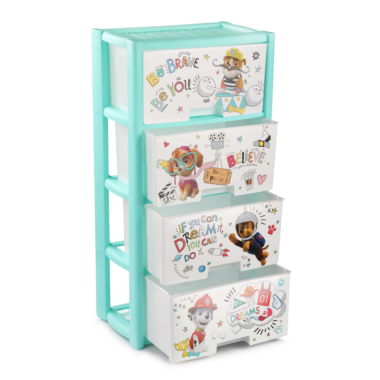 Комод Альтернатива Щенячий патруль (зеленый) - фото 3