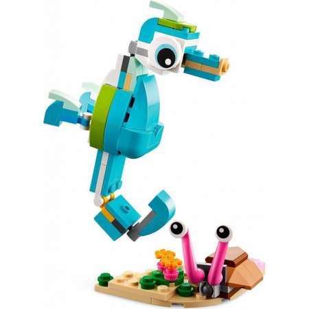 Конструктор LEGO Creator Дельфин и черепаха блочный