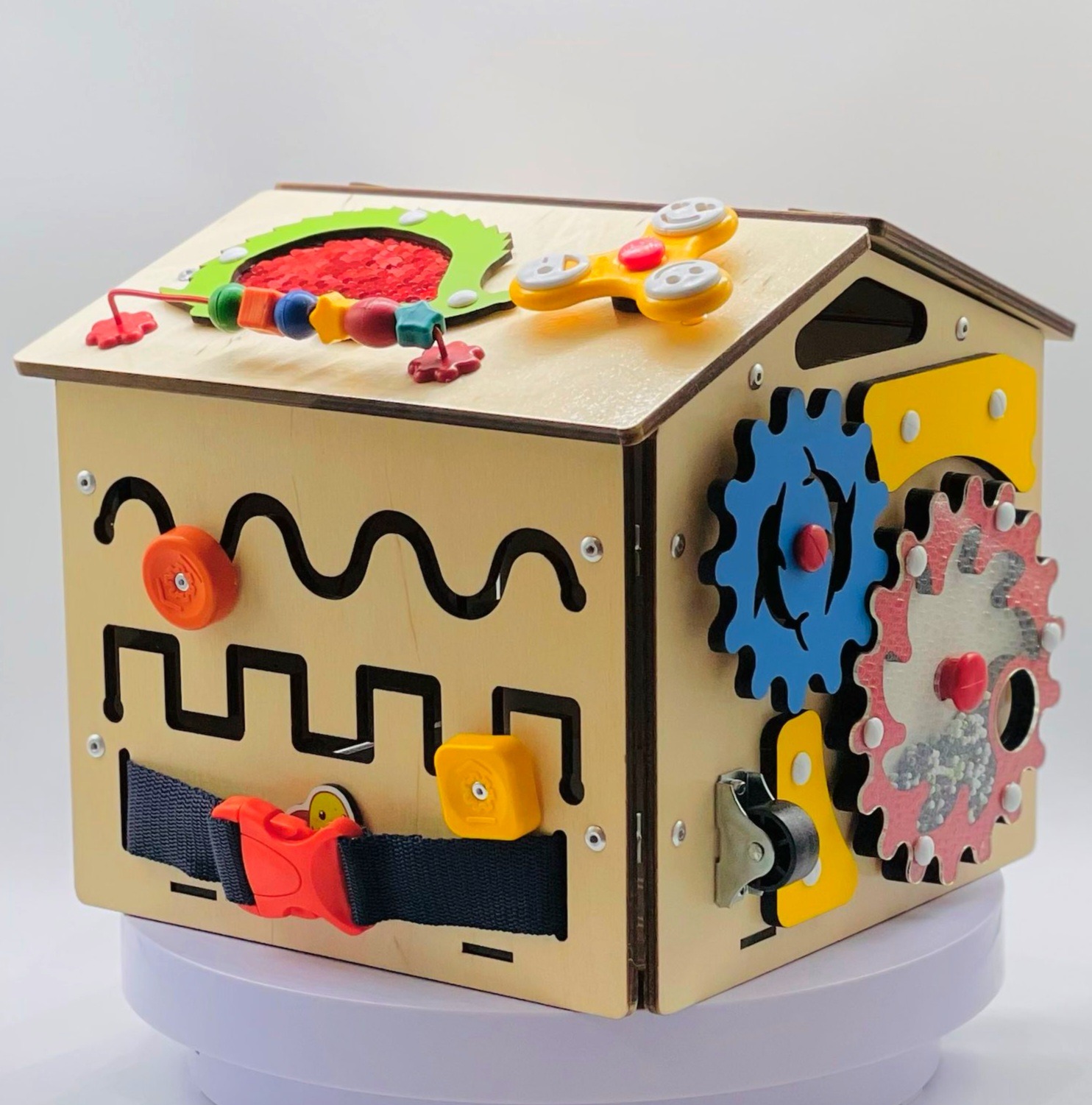 Игрушка KimToys бизиборд Домик - фото 5