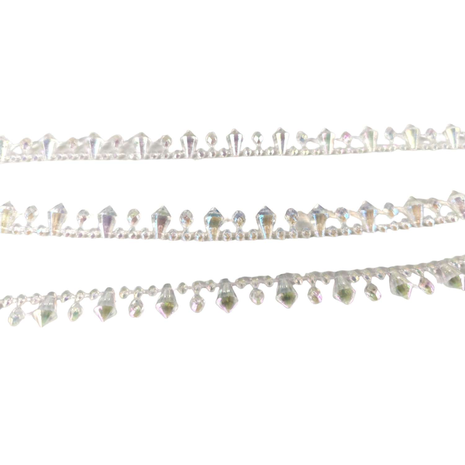 Бусы декоративные ё перламутровые - фото 1