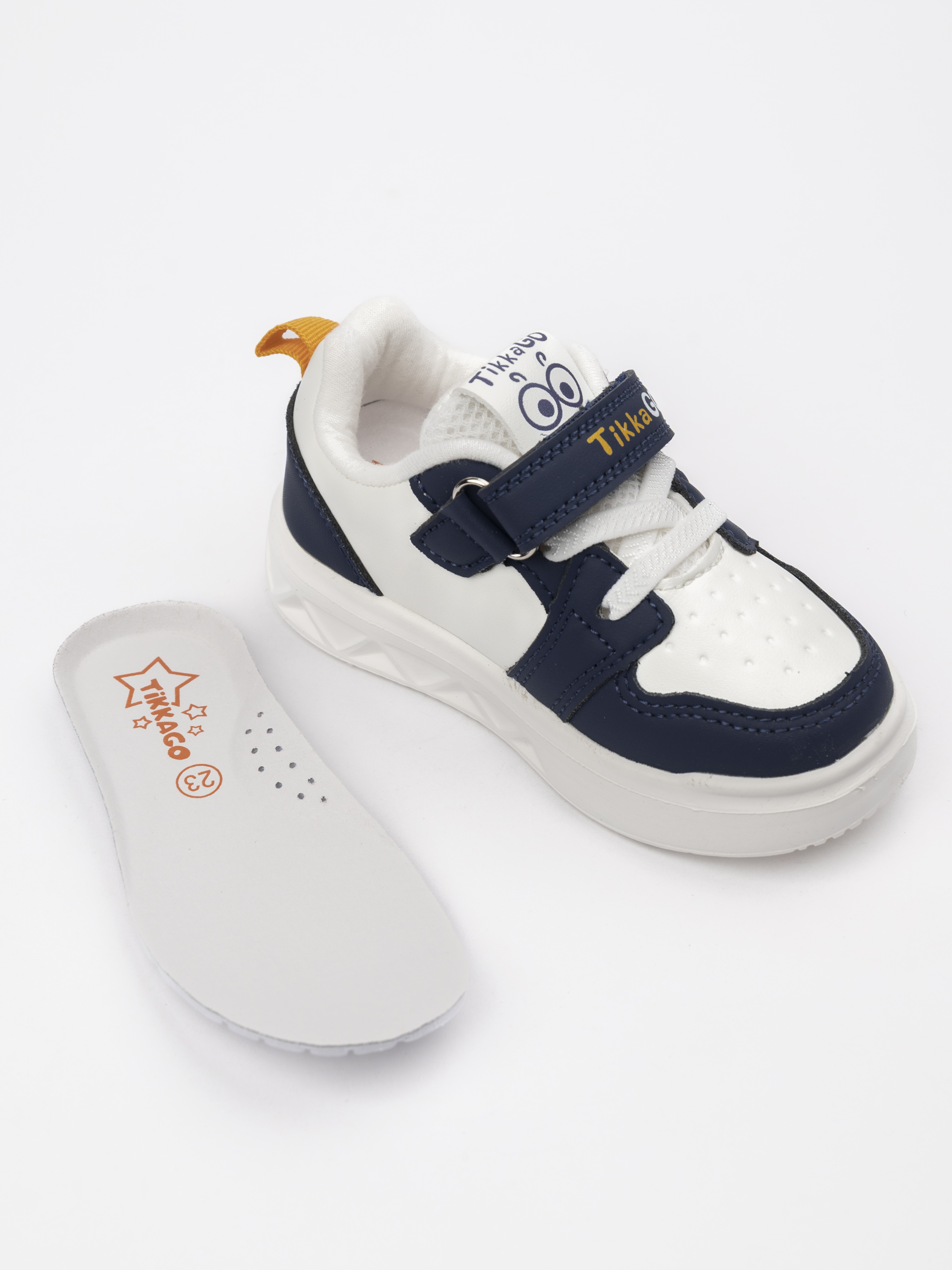 Кроссовки TikkaGo 1A05_6251-1_white-navy - фото 8
