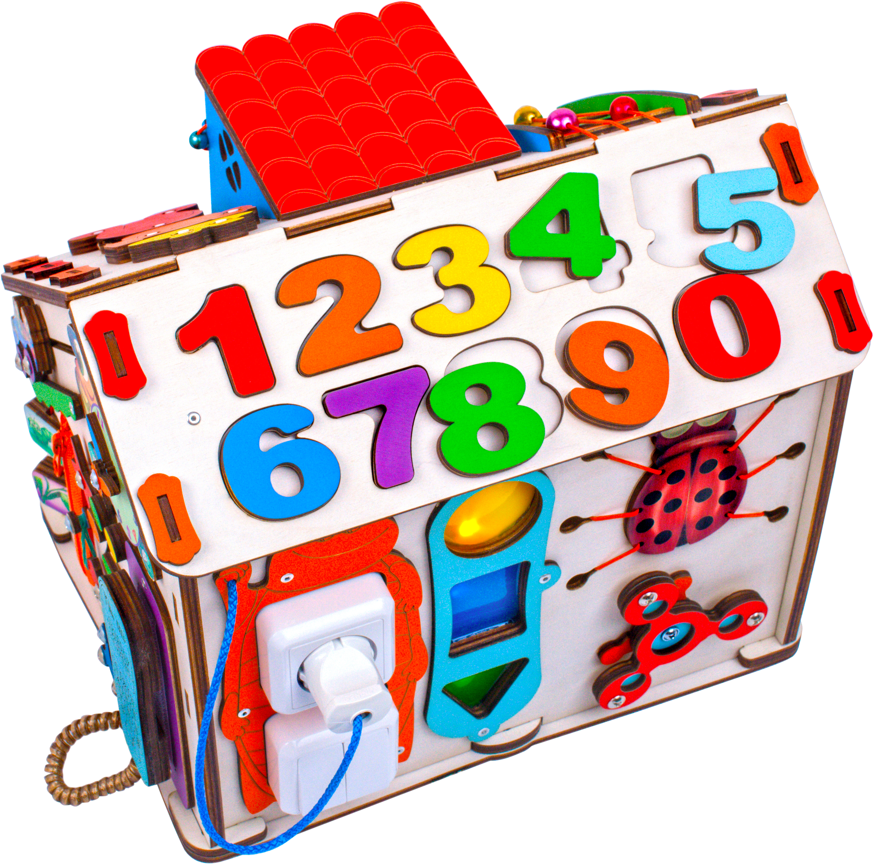 Игрушка Jolly Kids бизиборд Букашки - фото 8