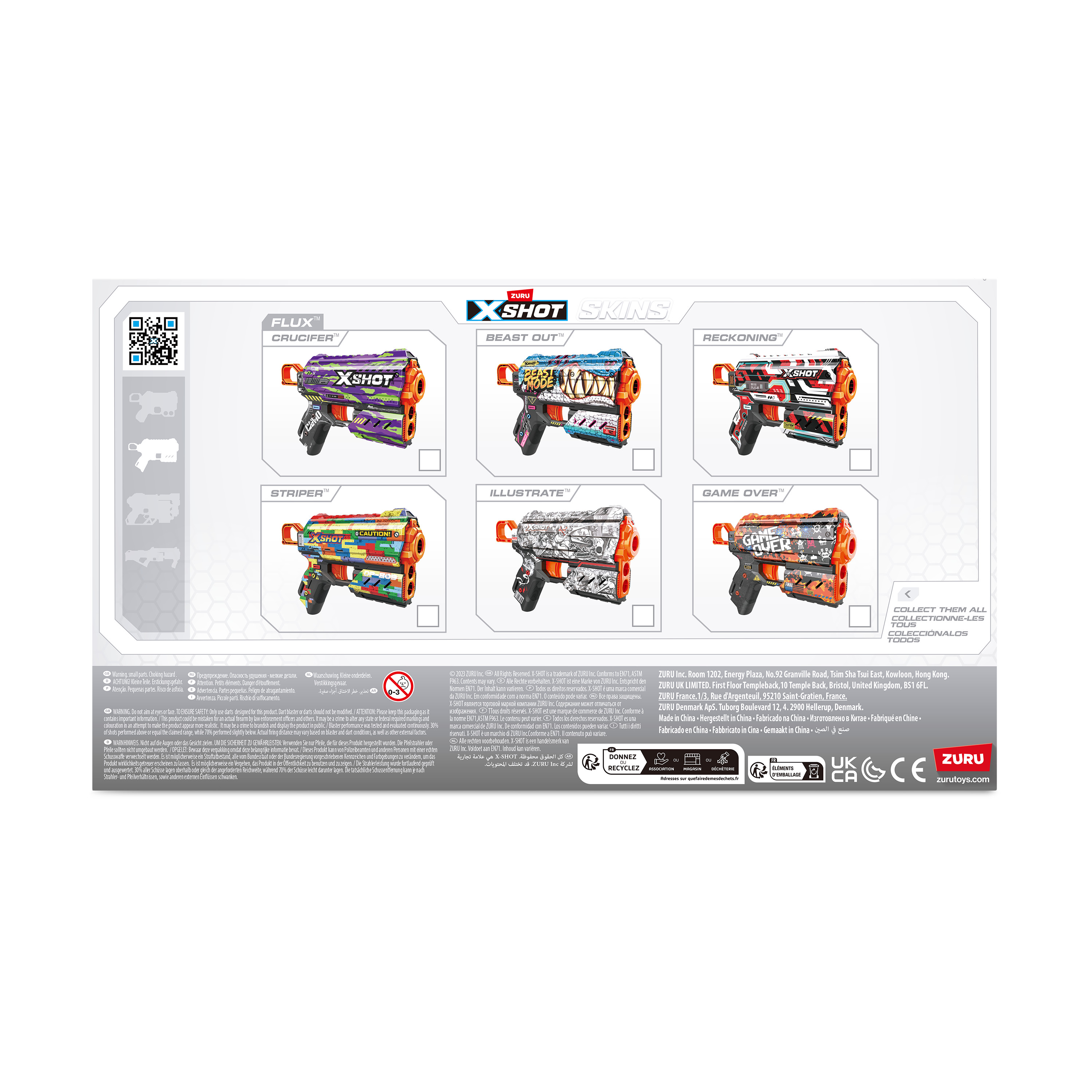 Бластер Zuru XSHOT  Skins - фото 12