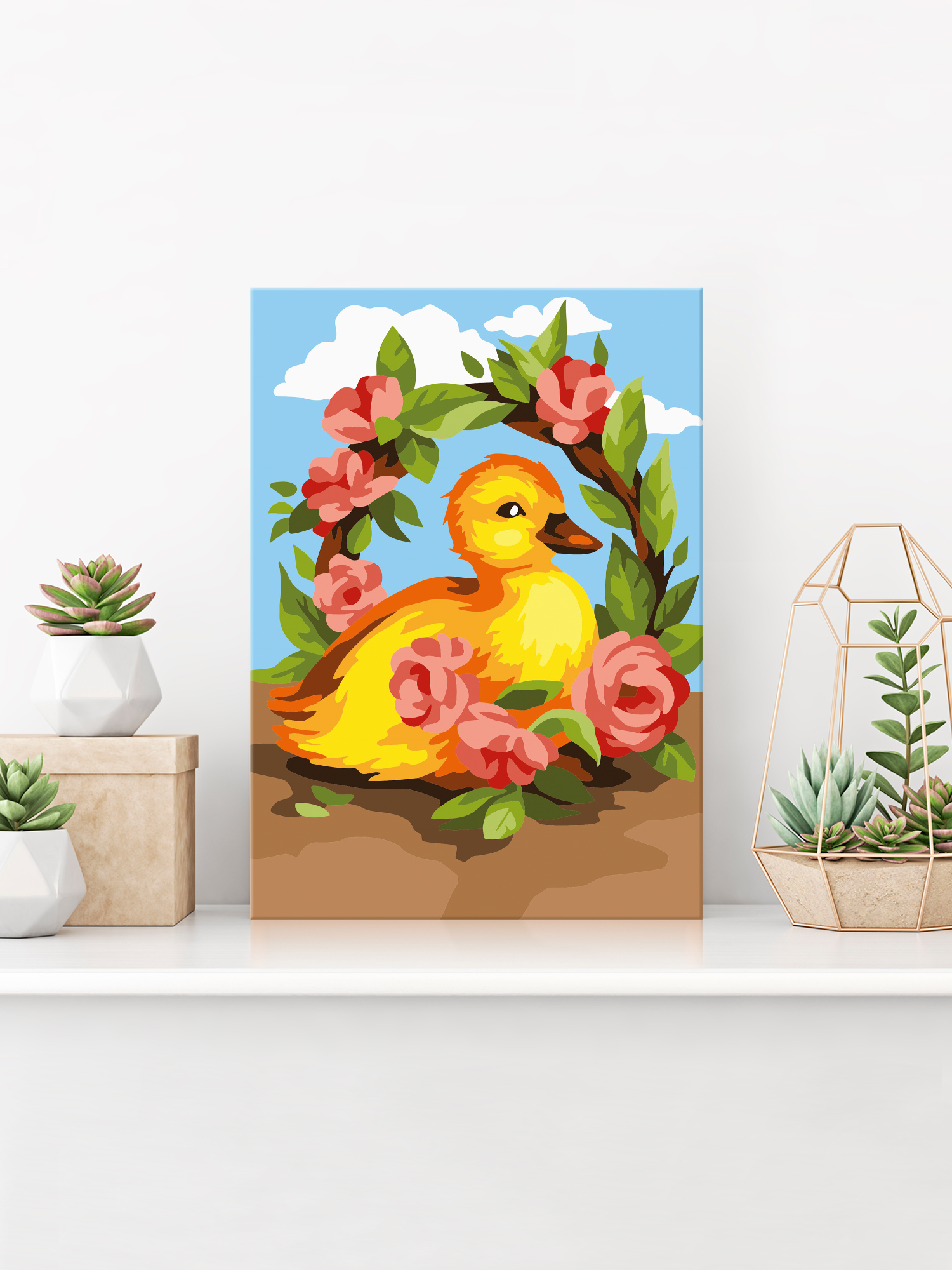 Картина по номерам Hobby Paint Уточка в ассортименте - фото 3