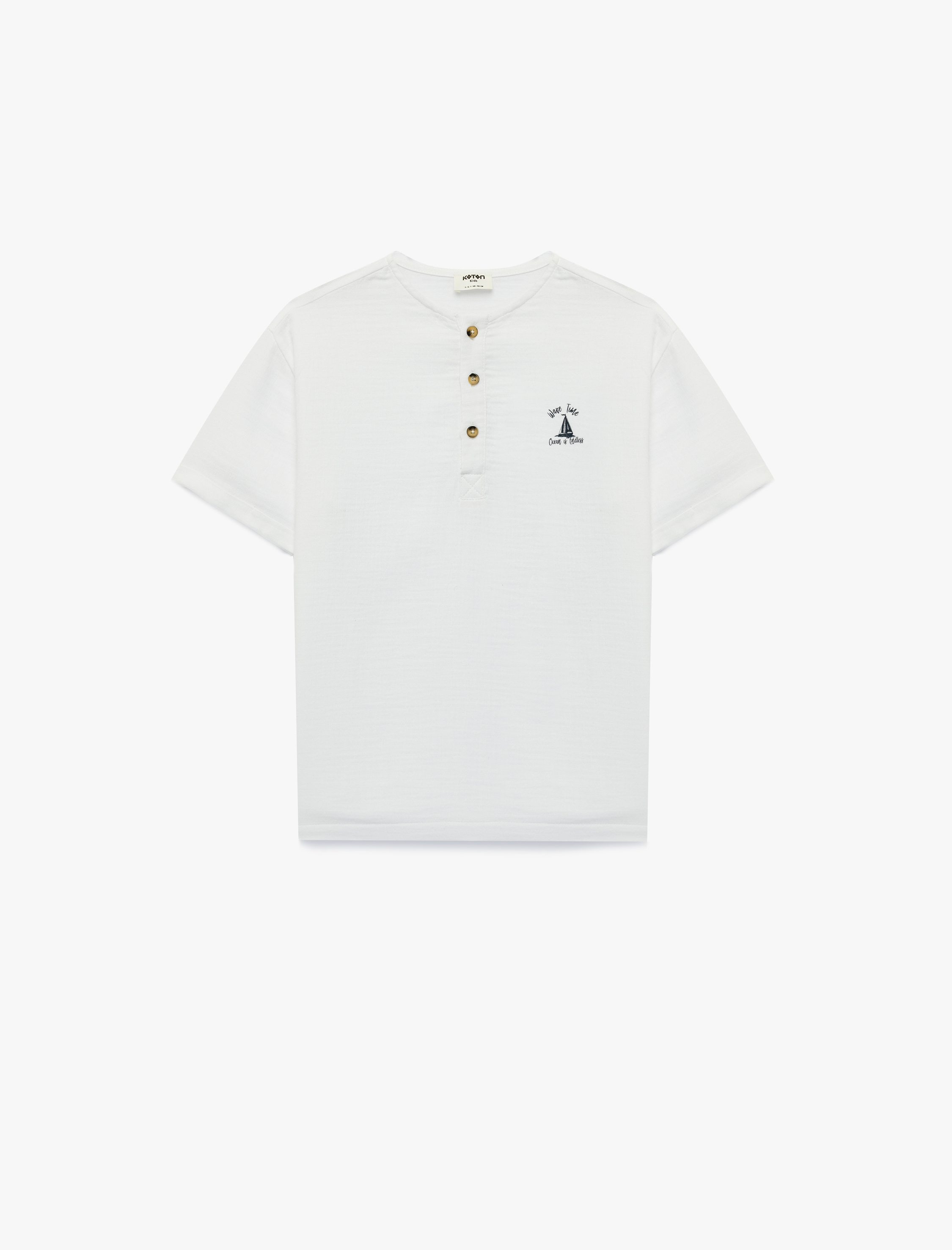 Футболка KOTON 6SKB60033TW000 - фото 1