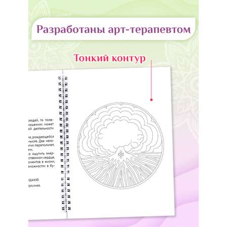 Раскраска-антистресс Проф-Пресс Мандалы. Женская сила. А5. на гребне 32 листа