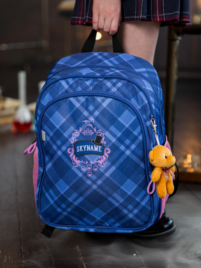 Рюкзак SkyName 17л анатомическая спинка+мишка - фото 5