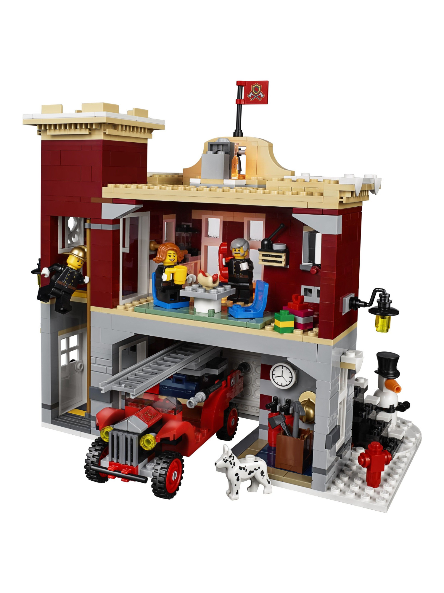 Конструктор LEGO Creator Пожарная часть 1166 дет. - фото 12