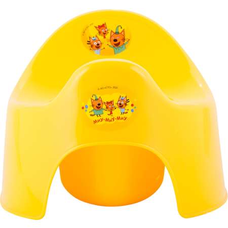 Горшок PLASTIC REPABLIC baby желтый