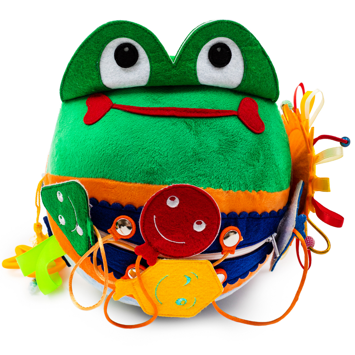 Игрушка Evotoys бизиборд Лягушонок - фото 34