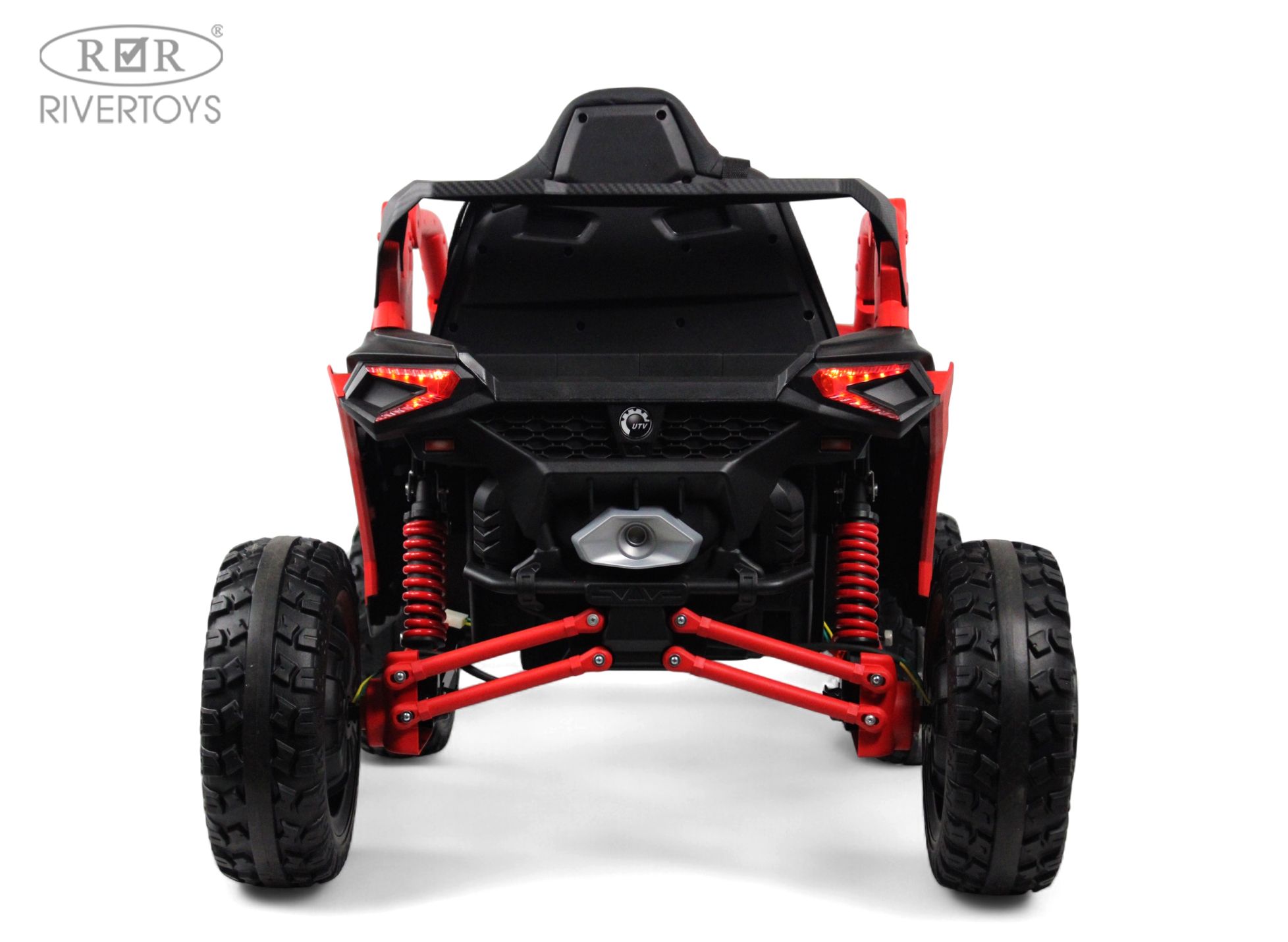 Электромобиль RIVERTOYS Z707ZZ-RED С пультом ДУ - фото 2