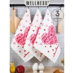 Комплект полотенец кухонных Wellness Валентинка Набор_3