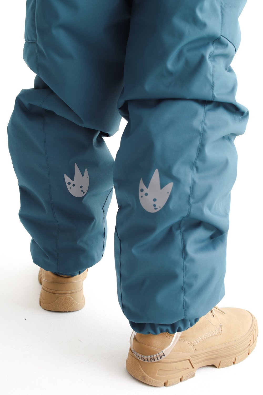 Брюки MINIDINO MDW1-TW003/0Брюки на лямках зимние атлантик - фото 7