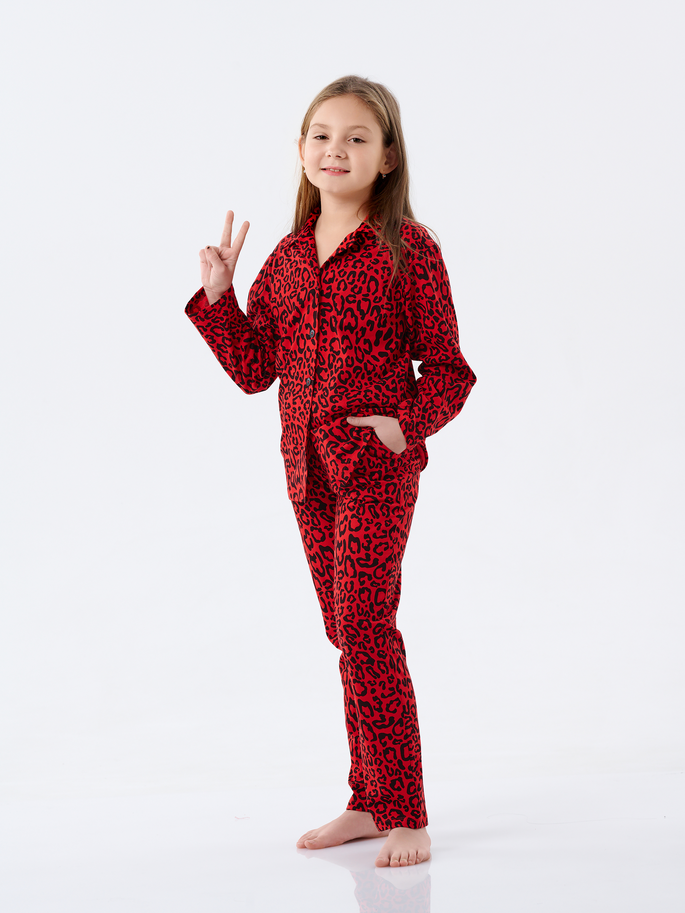 Пижама КрутышОк т-026 красный - фото 10