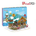 Пазл CubicFun Рождественская кондитерская 3D