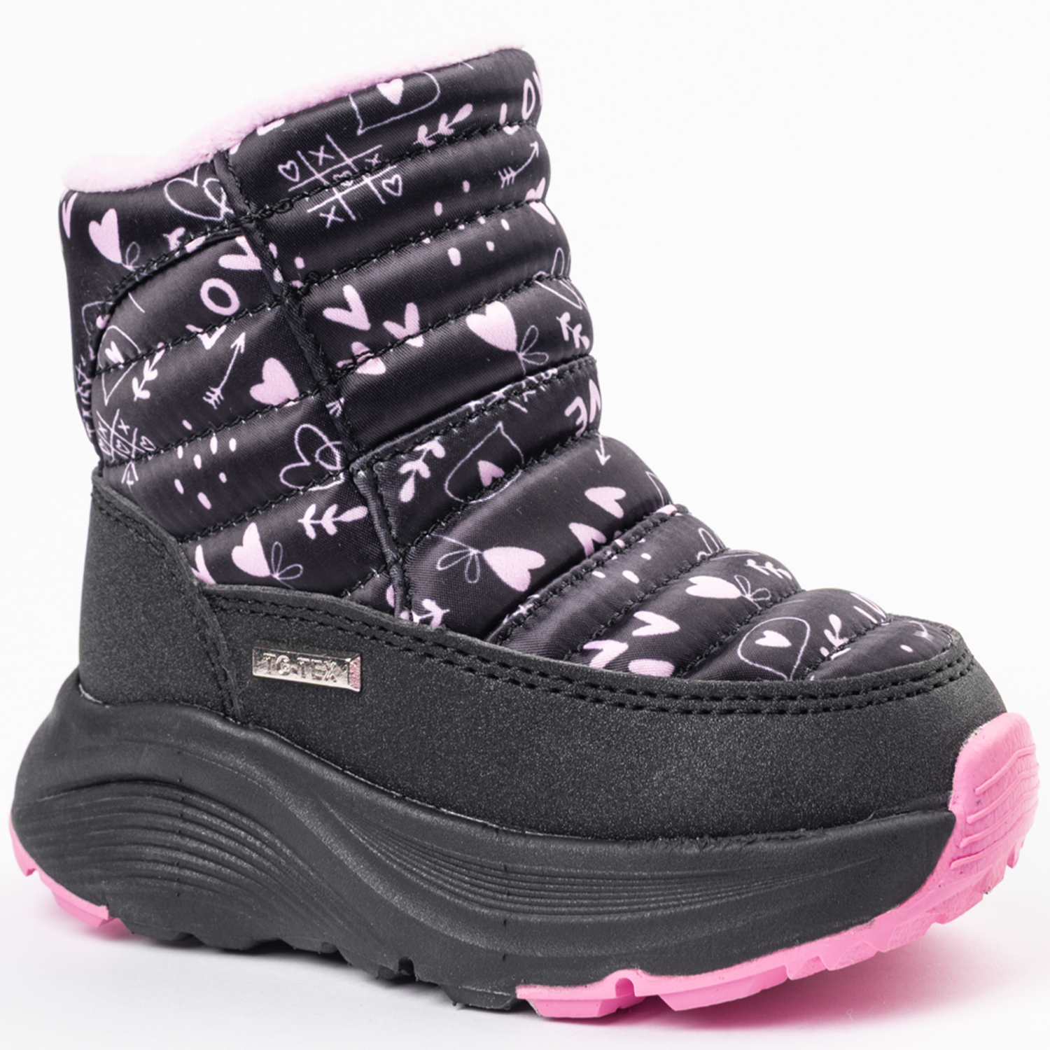 Ботинки TikkaGo 4K15_25-2015_black-pink - фото 5