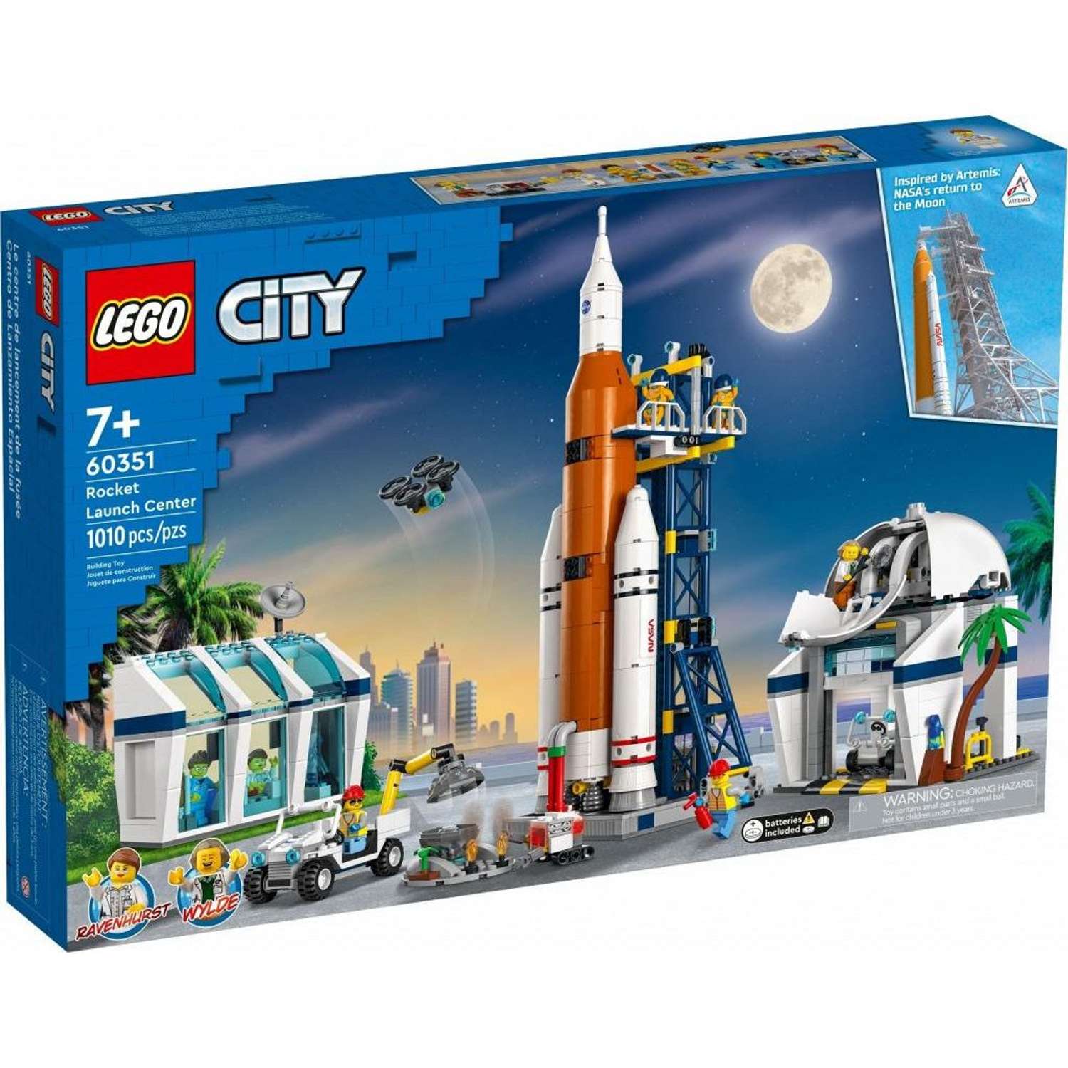 Конструктор LEGO City Space Космодром 1010 дет. - фото 2