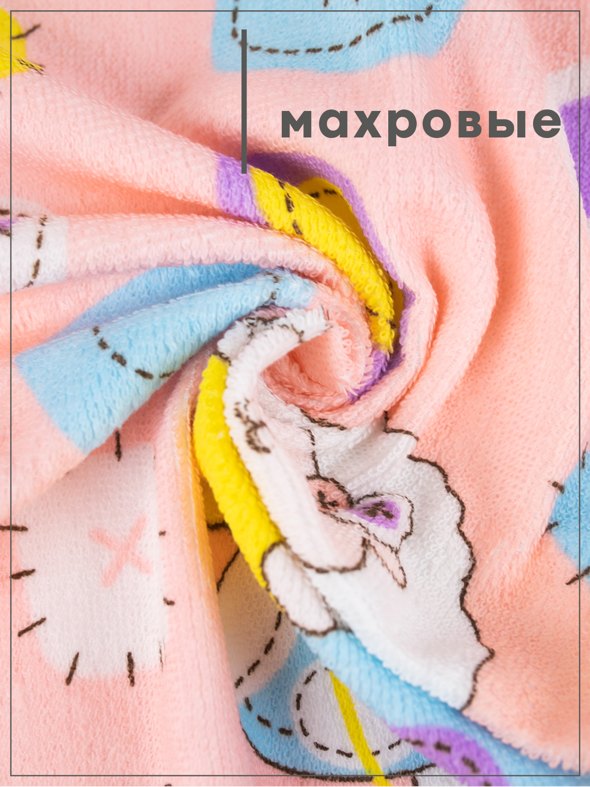 Комплект полотенец кухонных Wellness Эшли_2 Набор_3 - фото 4