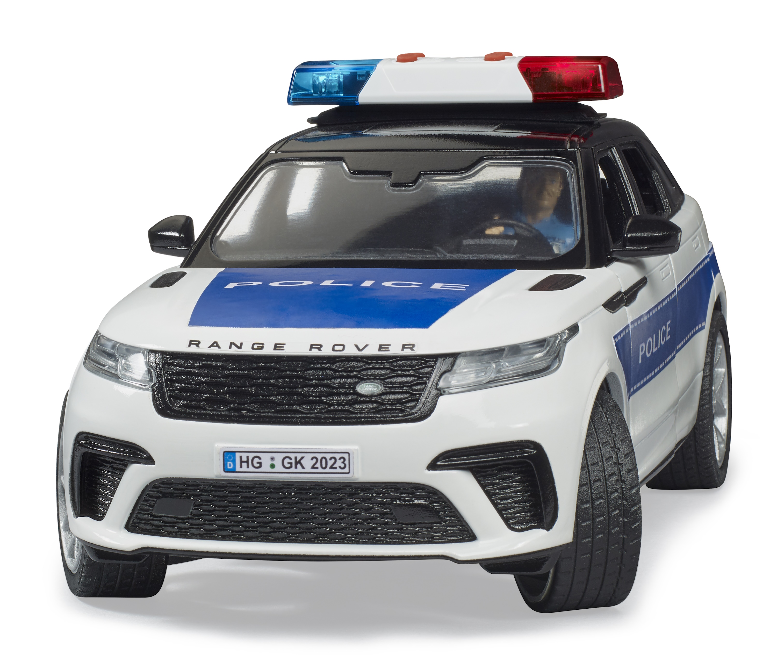 Полицейская машина Bruder Land Rover 1:16 02-890 - фото 9