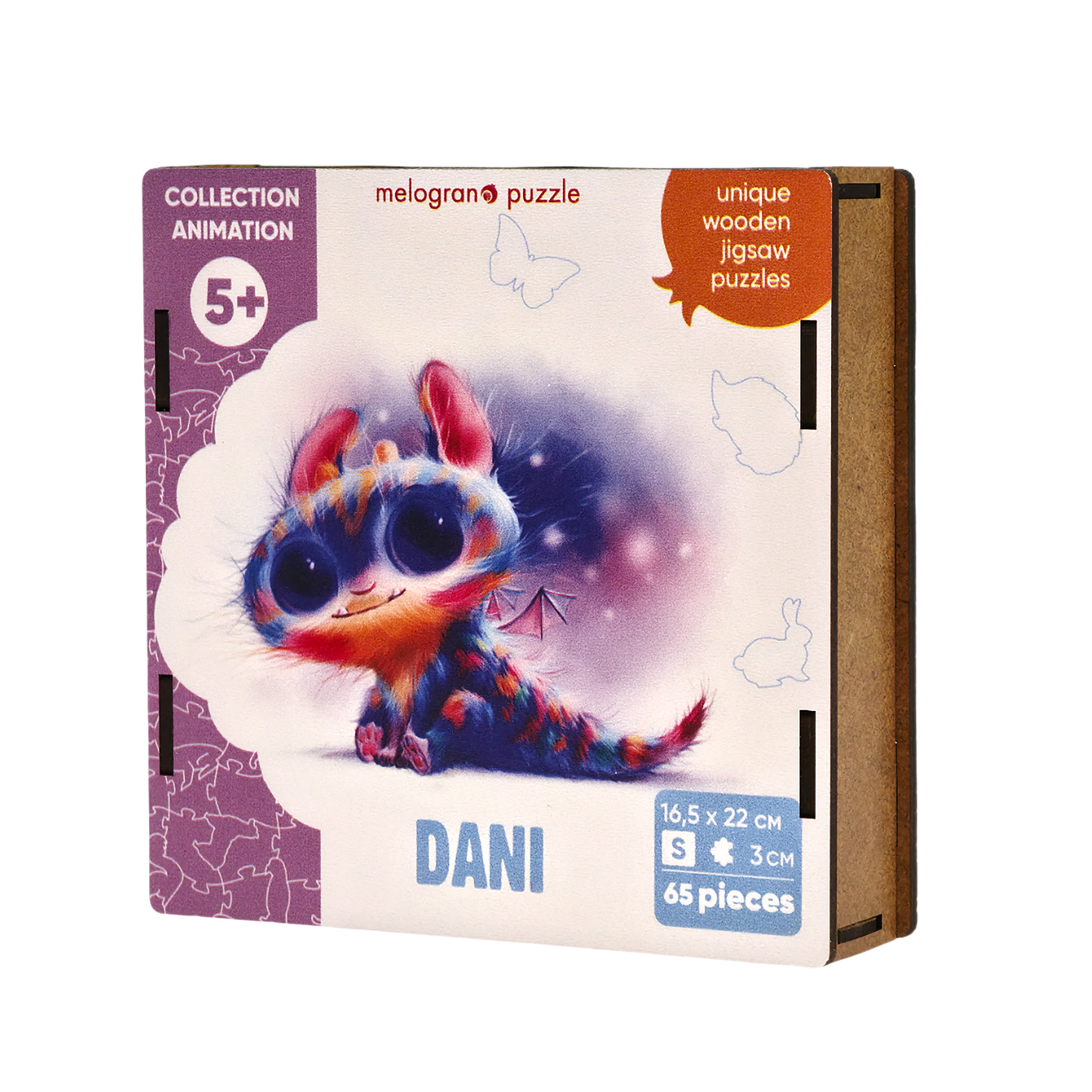 Пазл Melograno puzzle деревянный - фото 3