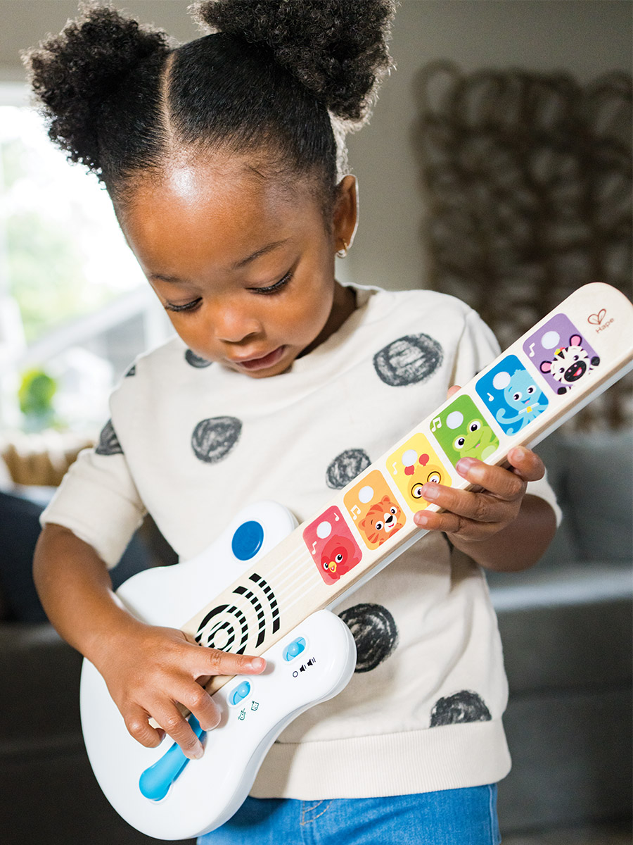 Игрушка музыкальная Hape Сенсорная гитара - фото 3