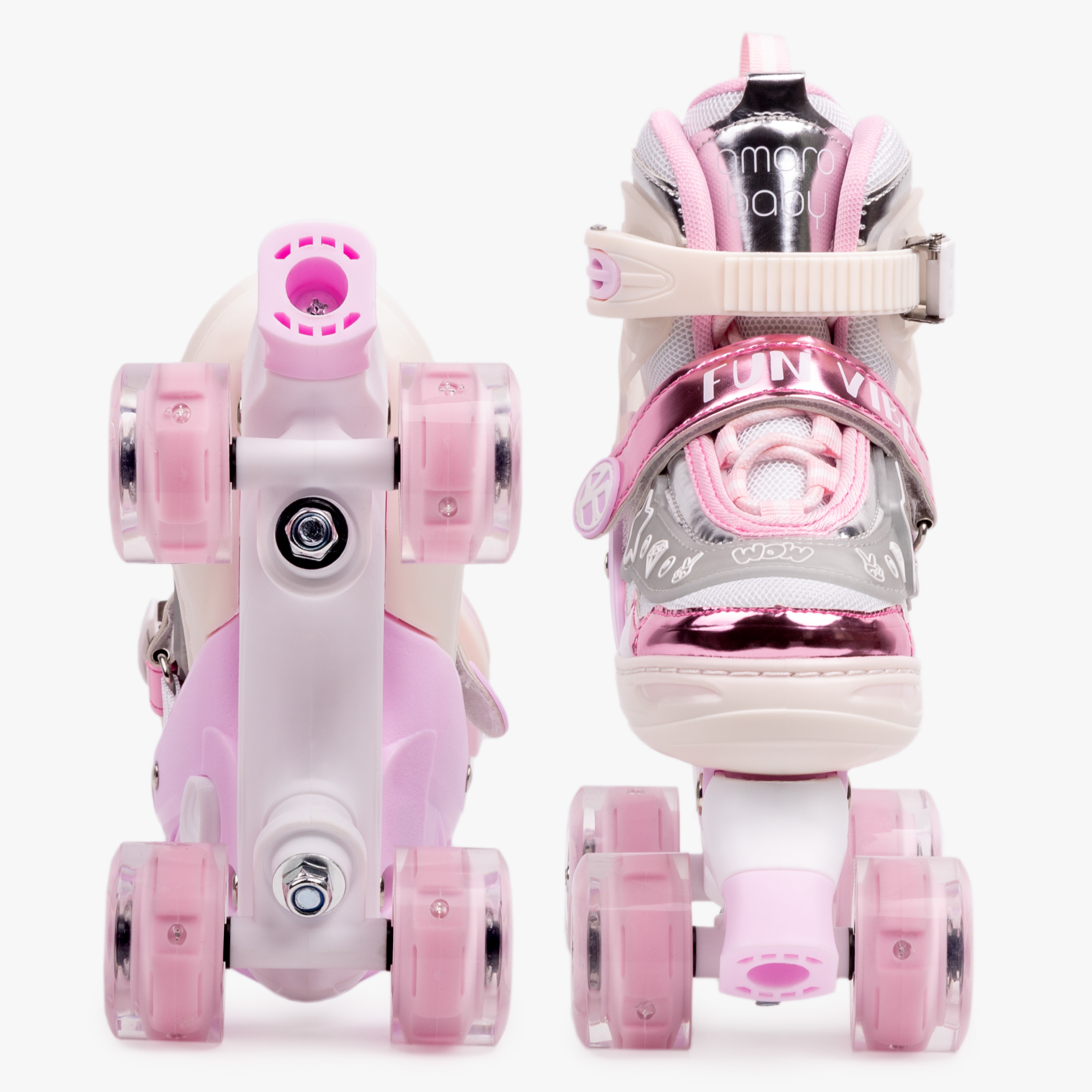 Роликовые коньки Amarobaby M 30-33 - фото 14