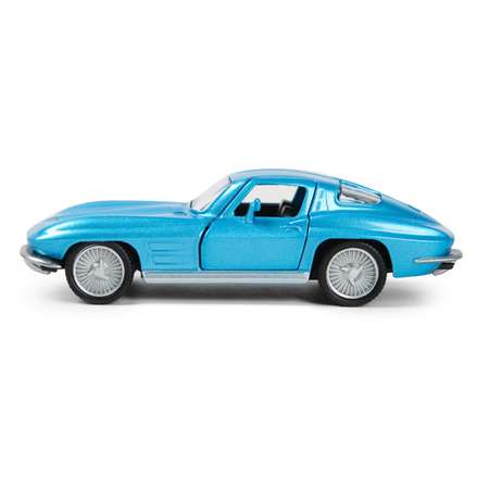 Автомобиль Mobicaro Chevrolet Corvette Stingray Split Window 1:32 голубой