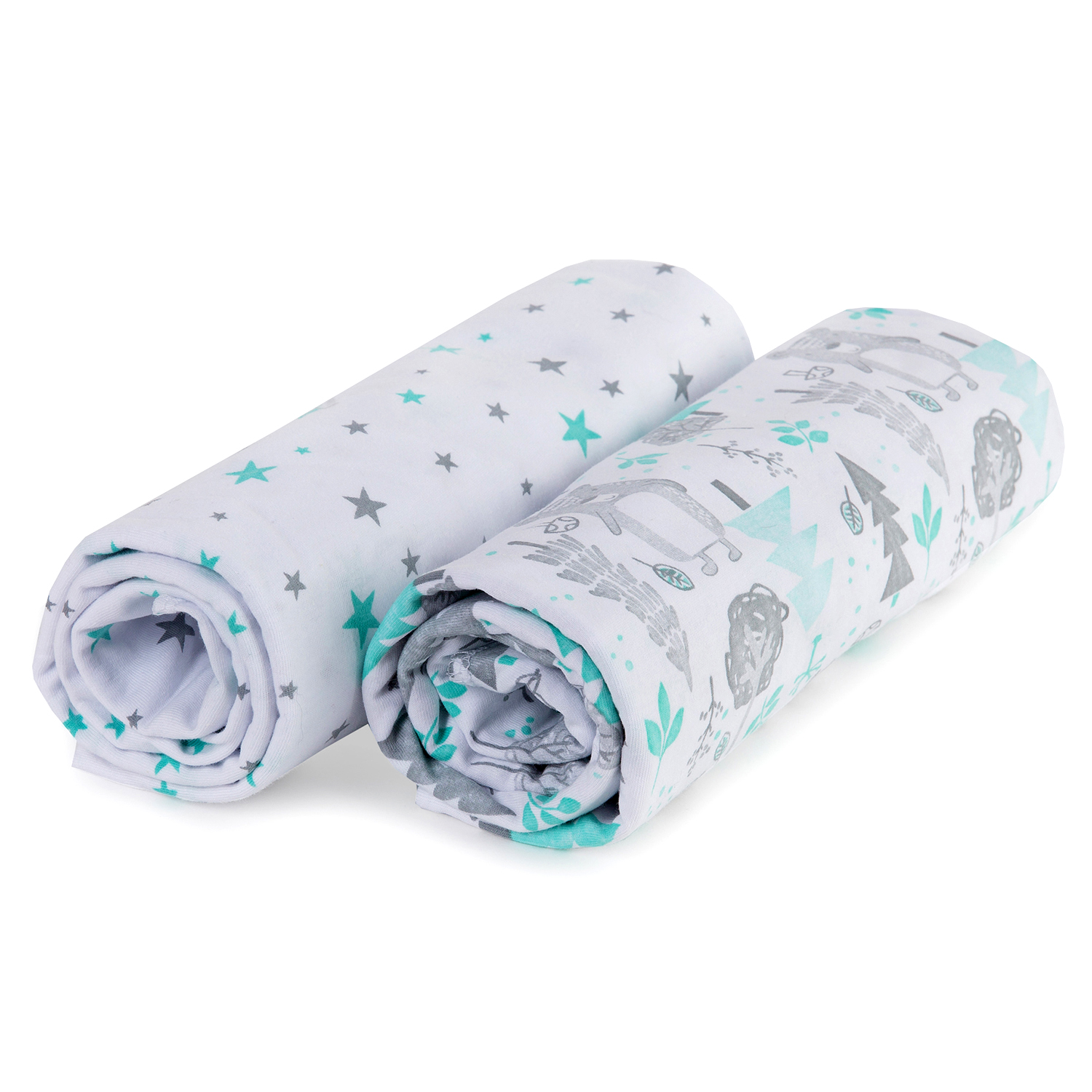 Пелёнка inlovery трикотаж 90х120 см 2 шт. - фото 11