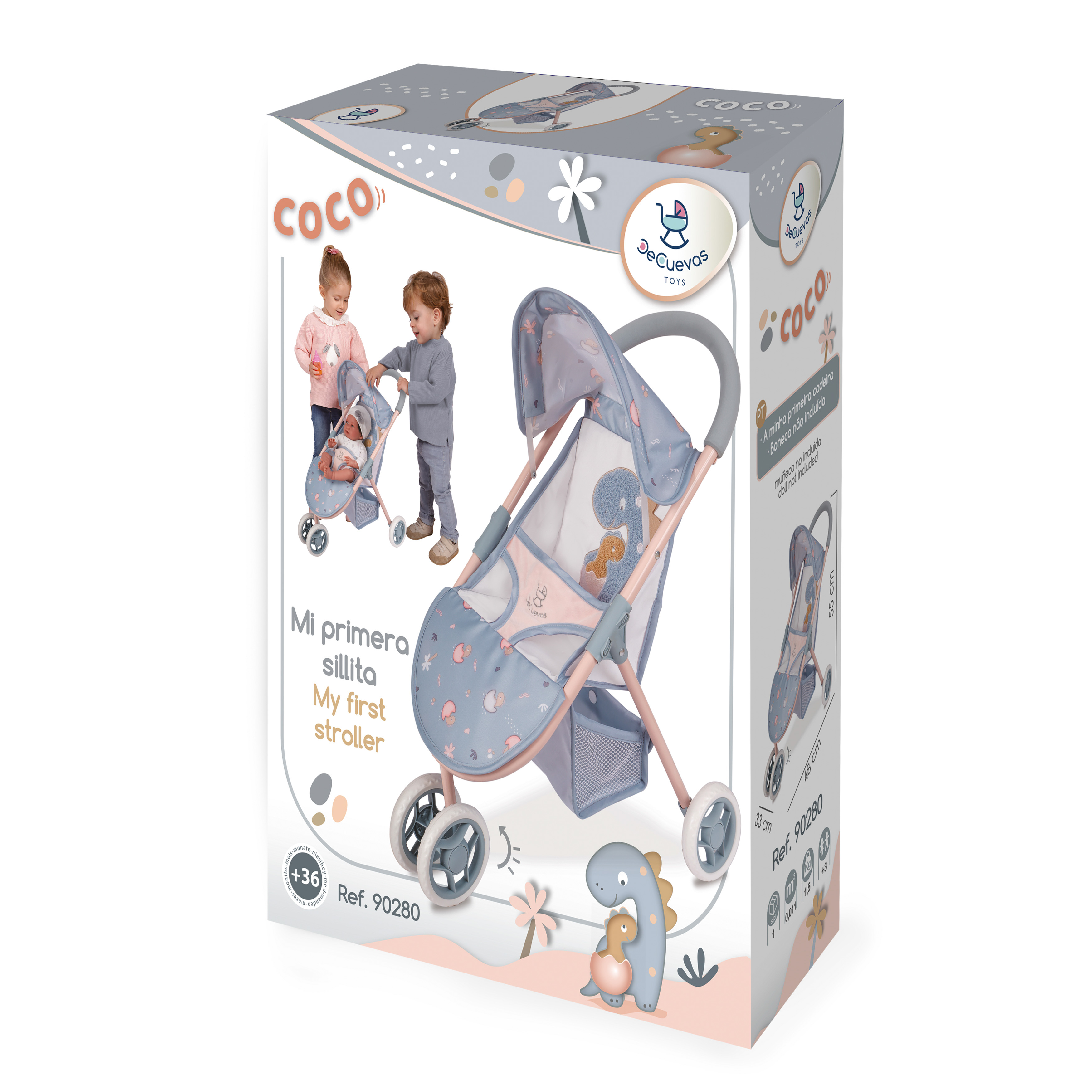 Прогулочная коляска для кукол DeCuevas Toys 90280 - фото 9