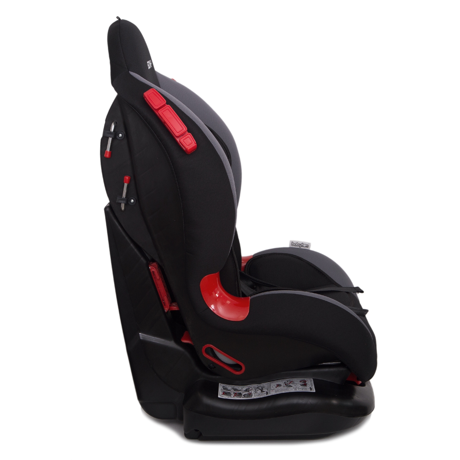 Автокресло Babyton Bony Black-Grey 1/2 (9-25 кг) - фото 13