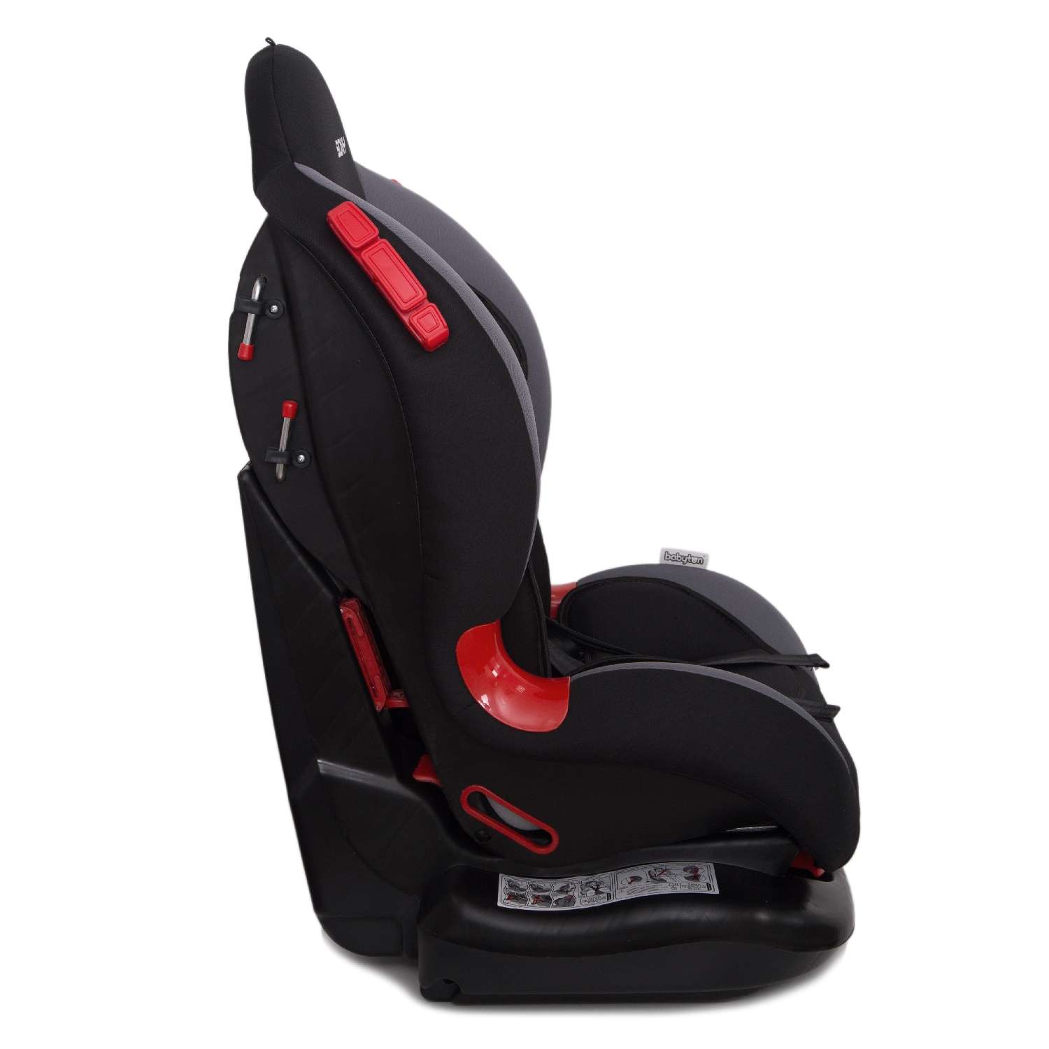 Автокресло Babyton Bony Black-Grey 1/2 (9-25 кг) - фото 13